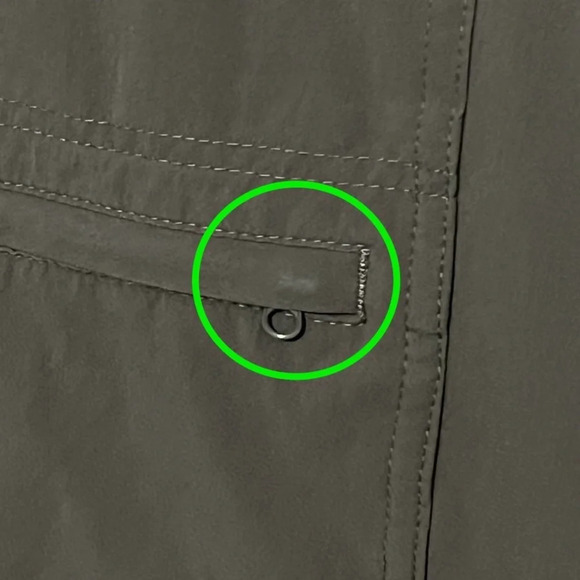 🌻 Woolrich Mens size 32 Slate Hiking Camping Cargo Shorts Outdoor Activewear - Picture 7 of 7